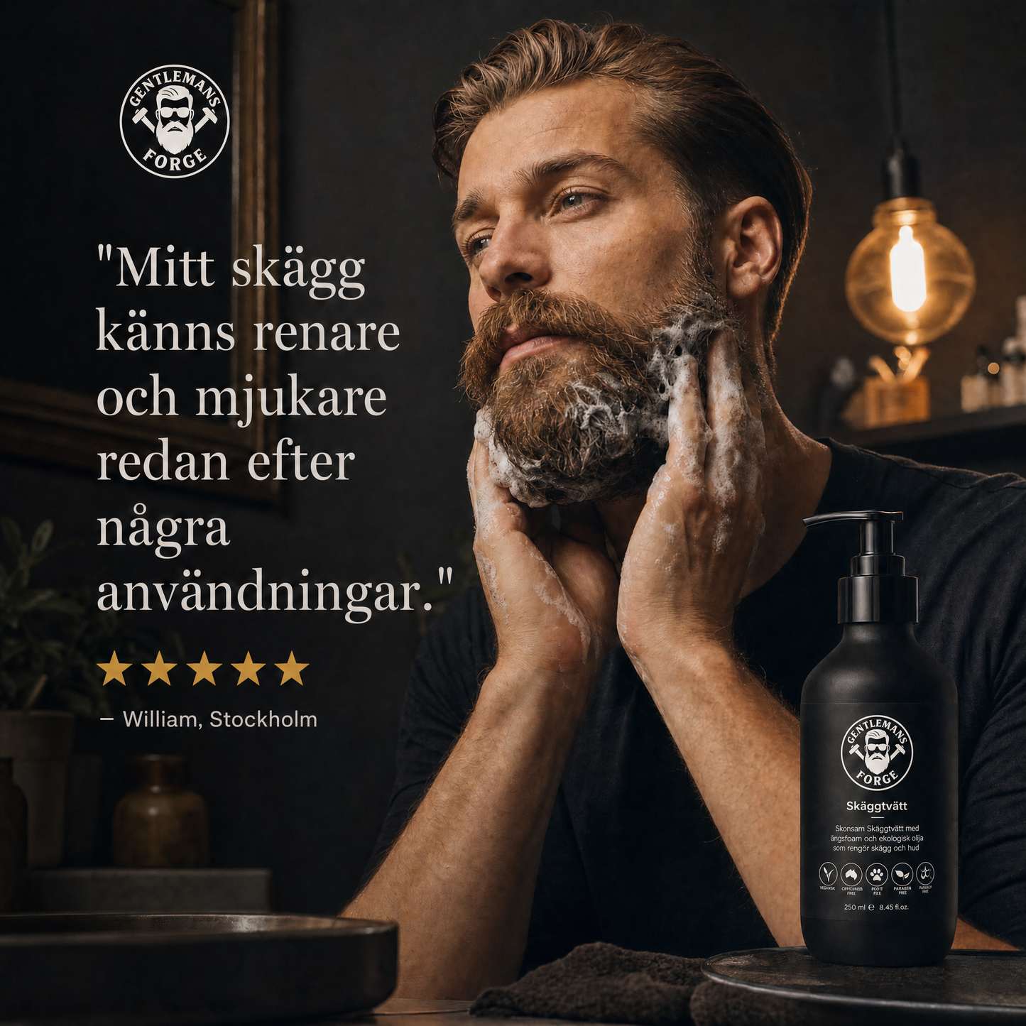 GF - Skägg tvätt